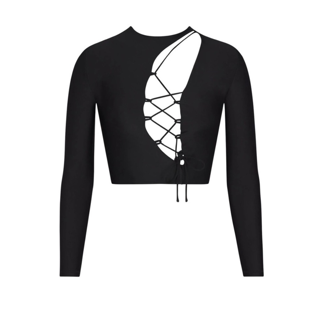Skims lace-up top - Picture 1 of 4
